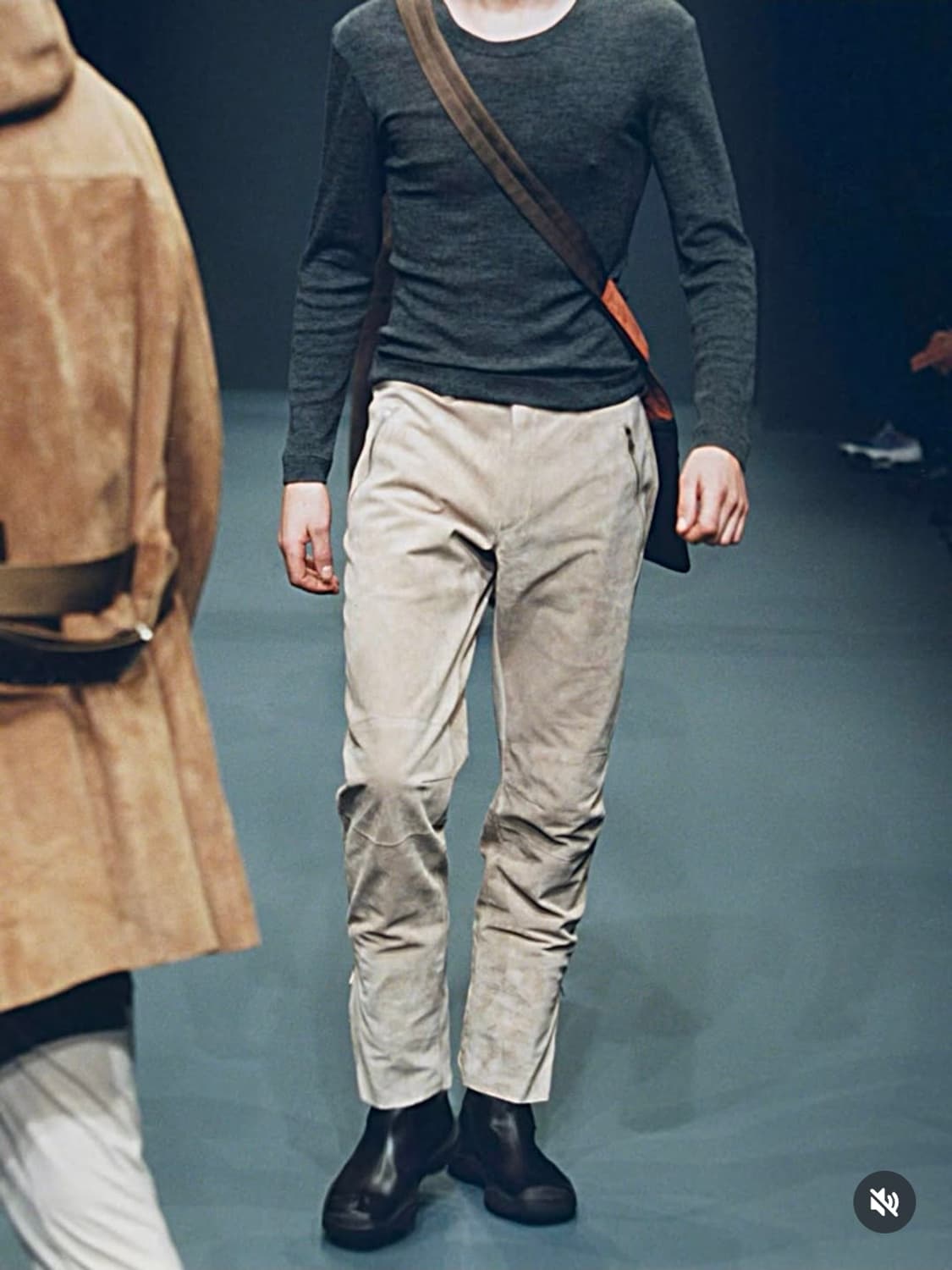 프라다 스포츠 99aw 아카이브 고어 첼시부츠 상품이미지7