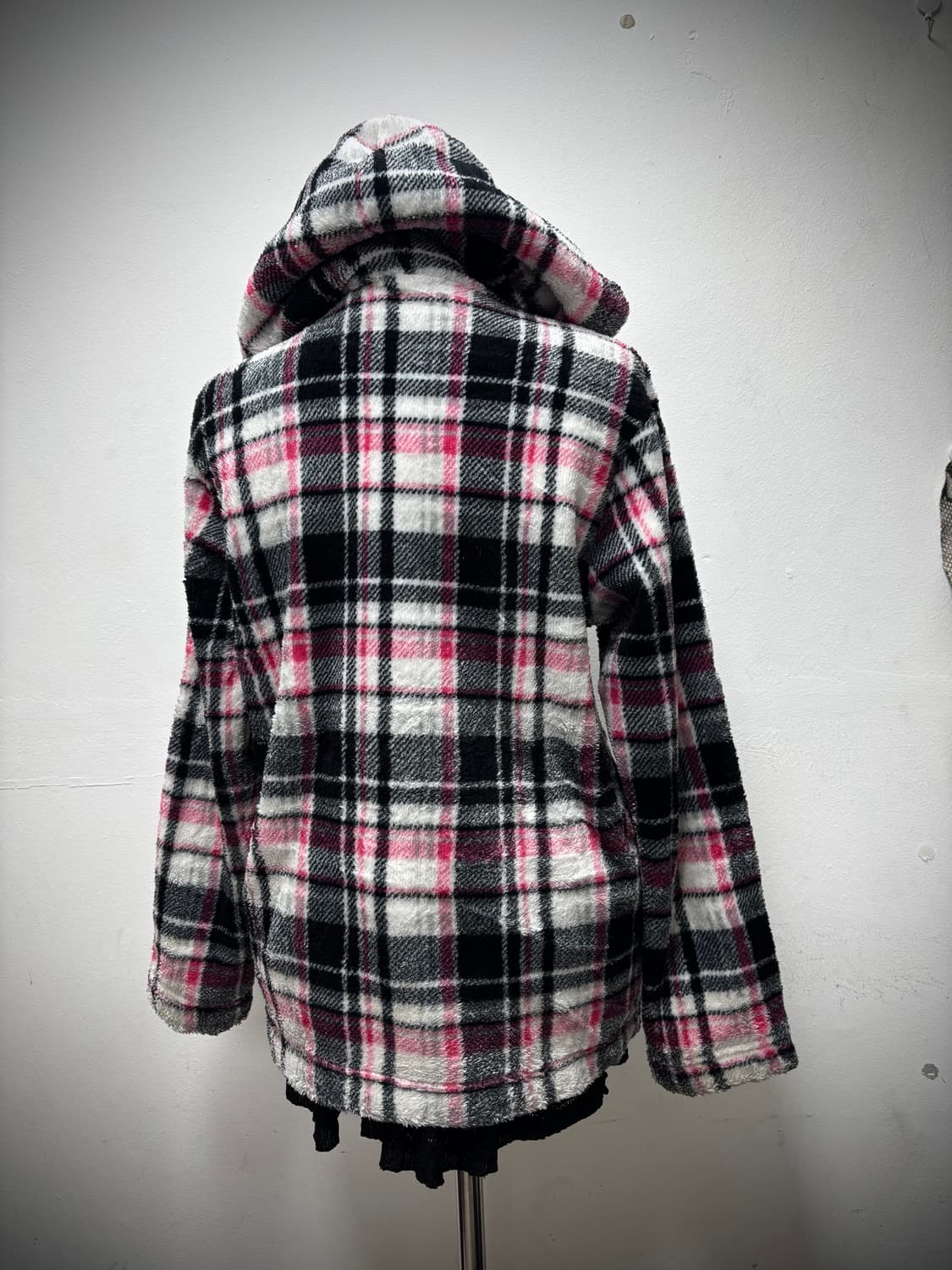 [GAL&Kitsch] Pink&Black Check Patch Deta 상품이미지6