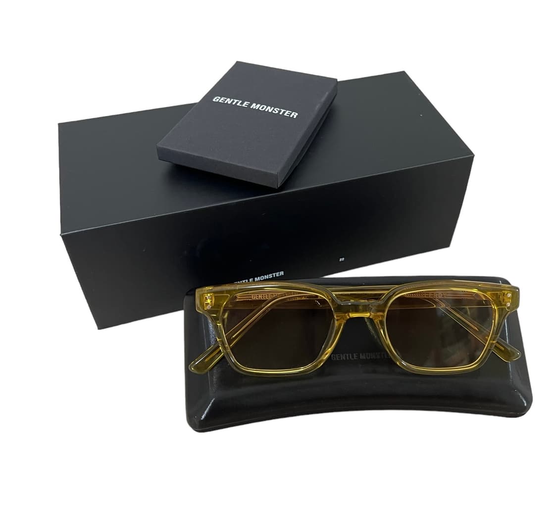 젠틀몬스터 선글라스 옐로우 풀박스 상품이미지5