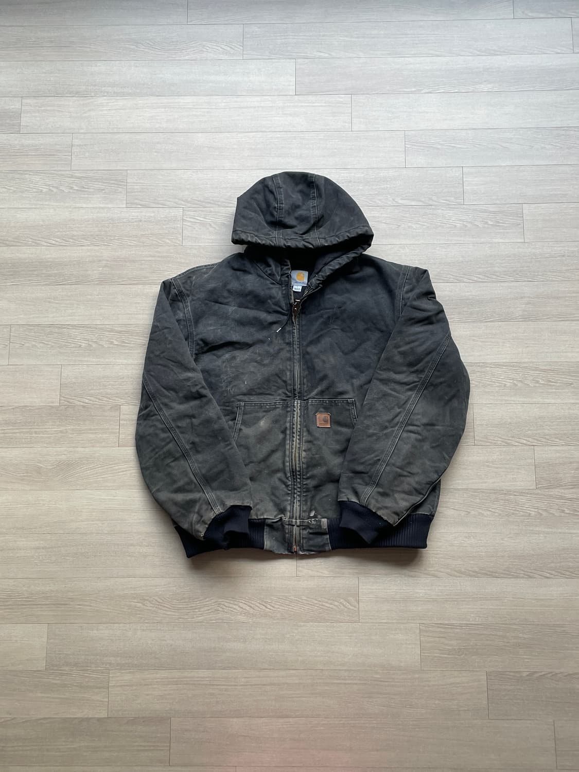 칼하트 j130 BLK 블랙 액티브 자켓 샌드스톤 carhartt 상품이미지1