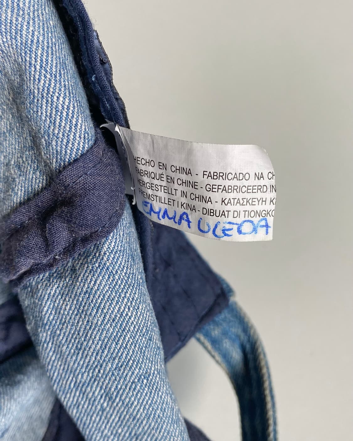 버쉬카 데님 배지 빈티지 볼캡 모자 상품이미지9