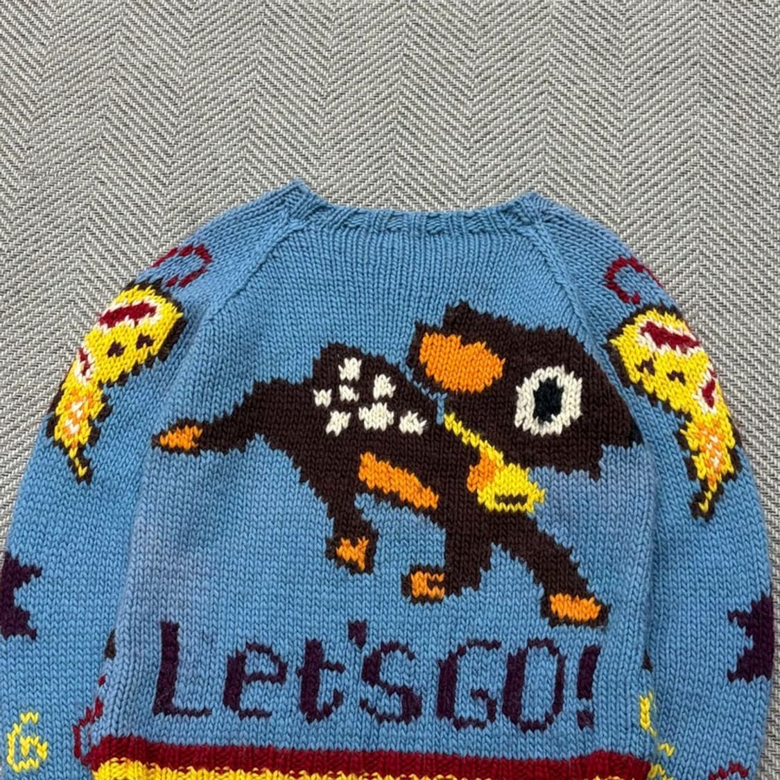 사슴 울 니트 스웨터 v1922 상품이미지4