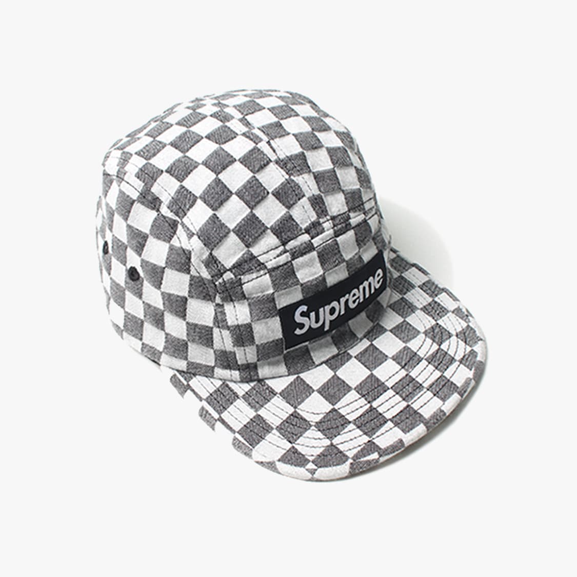  SUPREME "Black White Cap" 상품이미지1