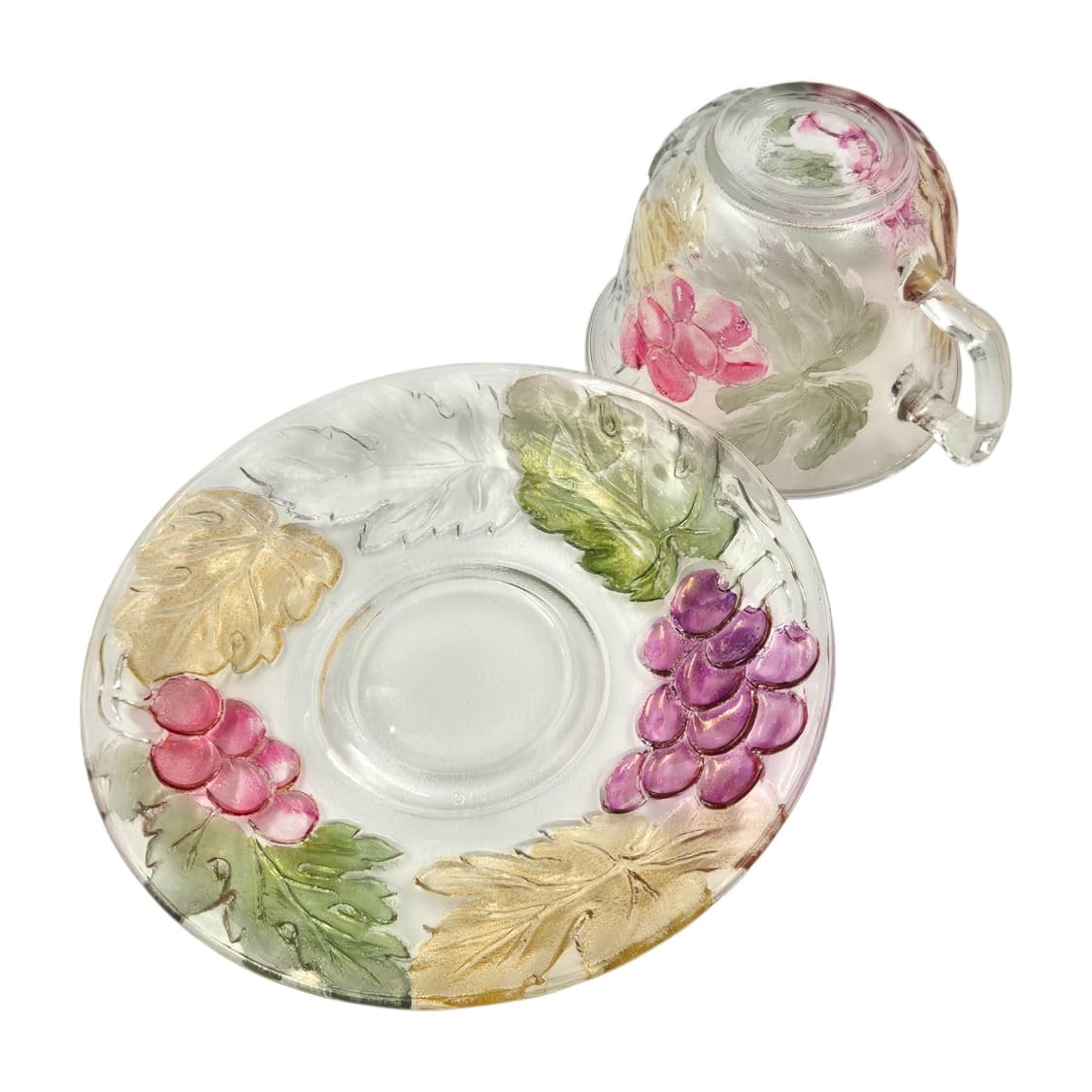 80s 오츠카 컬러 포도 잎사귀 세트 1p 상품이미지4