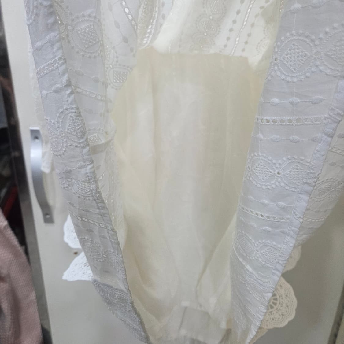 마쥬 화이트 레이스 원피스 새  제품 상품이미지7