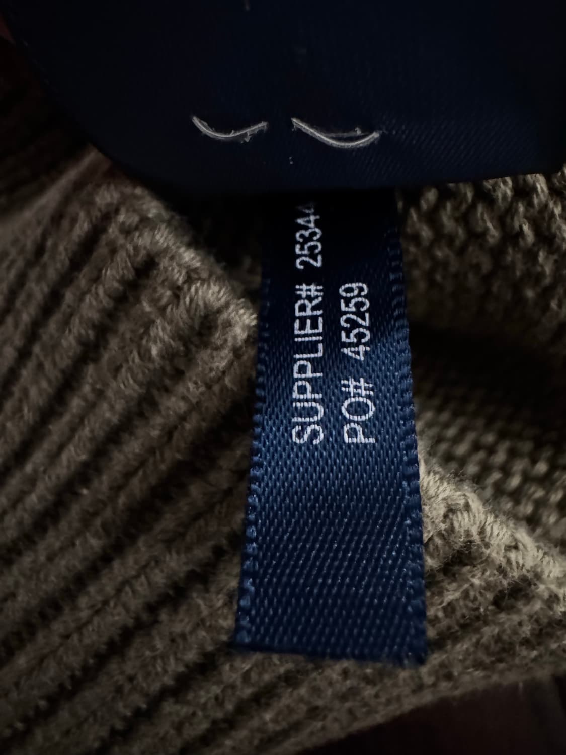 랄프로렌 스포츠 세일러 니트 집업 상품이미지5