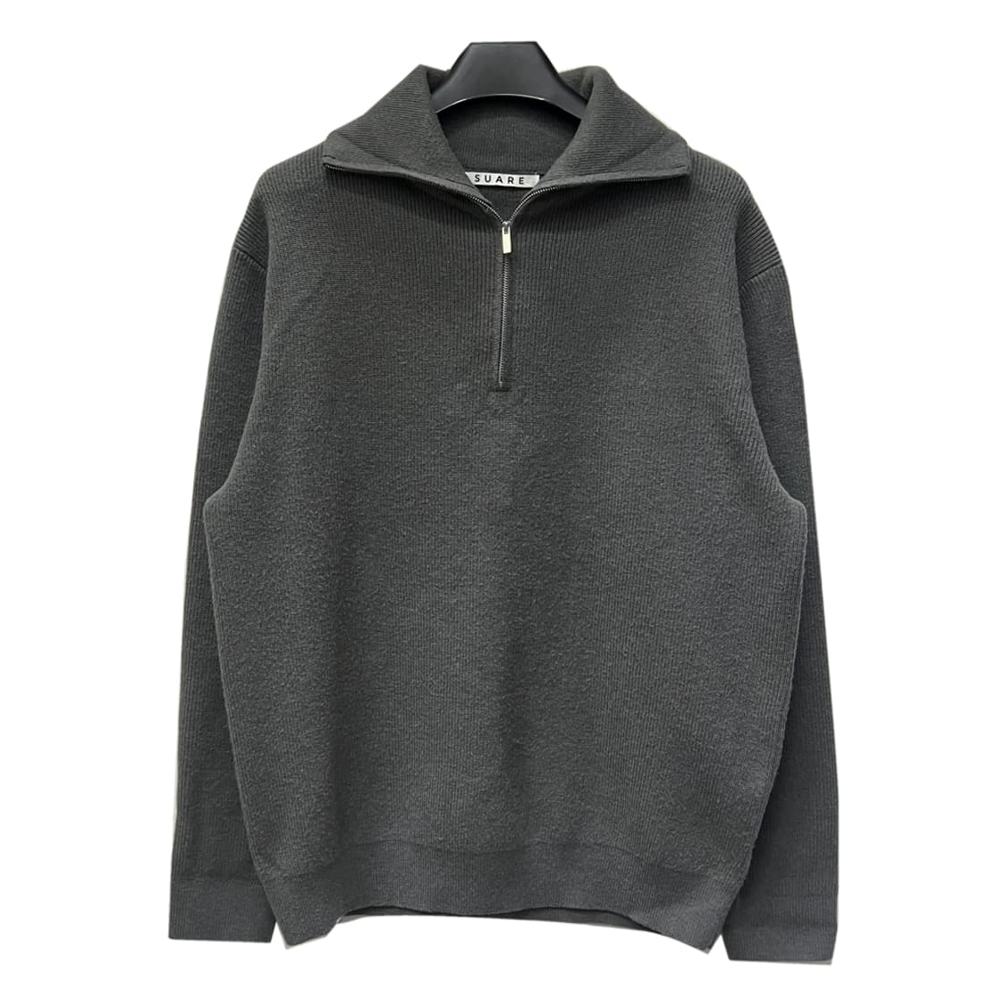 SUARE 수아레 하프집업 레이온 니트 L 상품이미지1