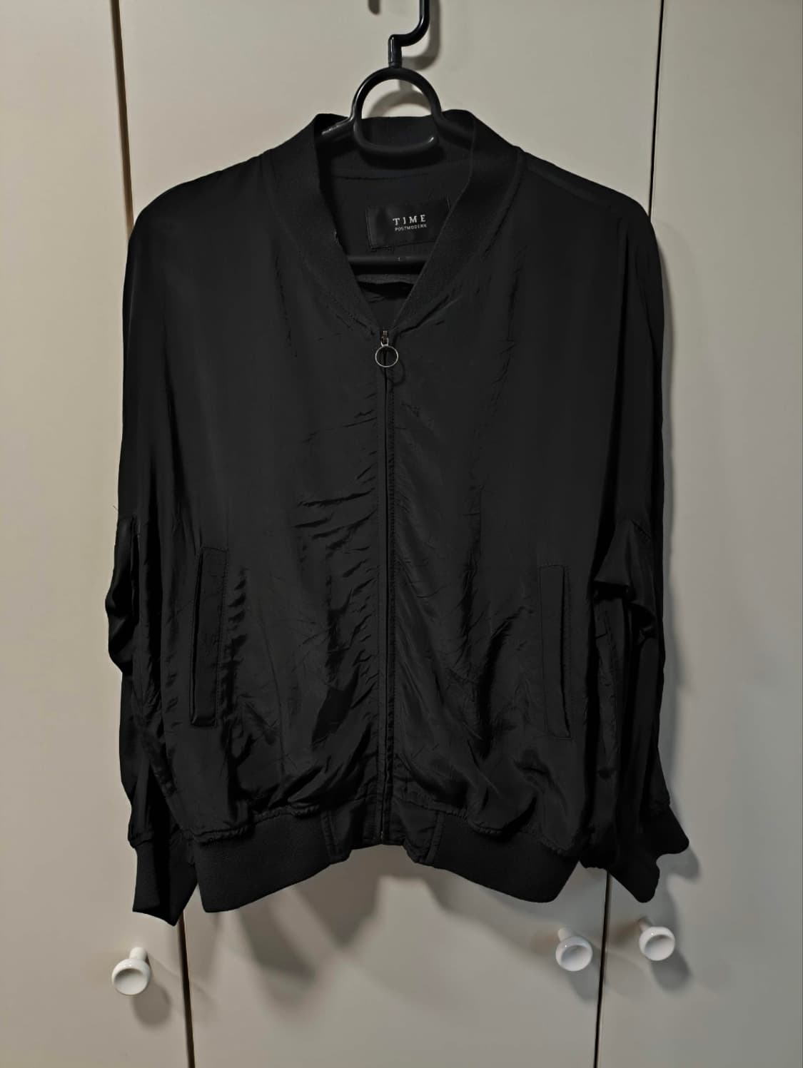 82 타임 한섬 레이온 집업 블루종 상품이미지2