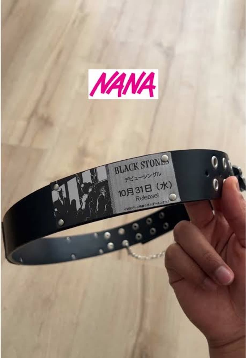 XRAGE NANA 야자와 아이 BLACK STONE 밸트 상품이미지1