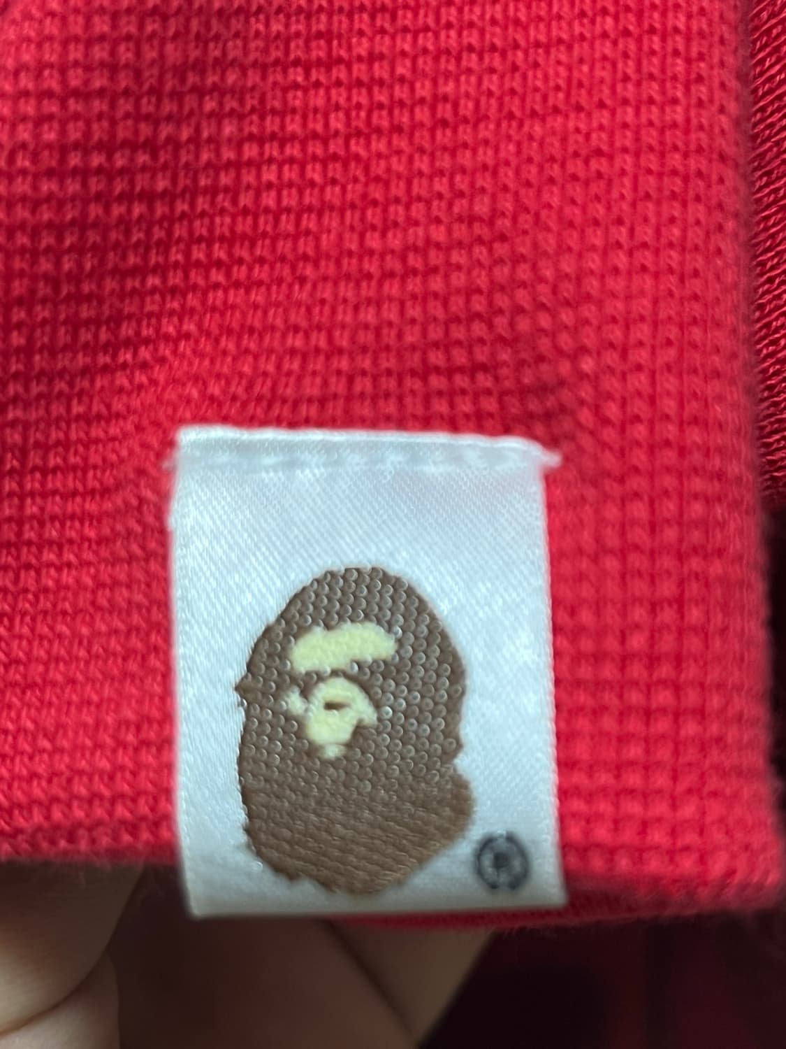 베이프 더블 샤크 후드 적계 상품이미지3