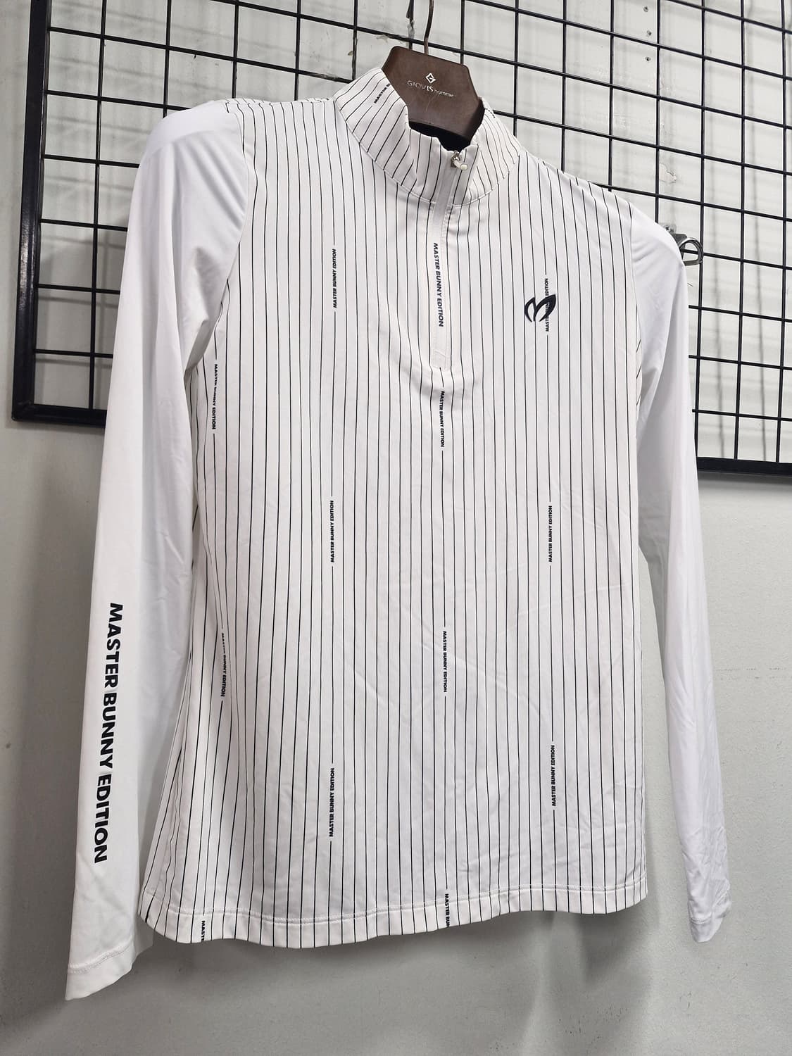 95M/55-66 마스터바니에디션 기능성 반집업 긴팔티. 상품이미지2