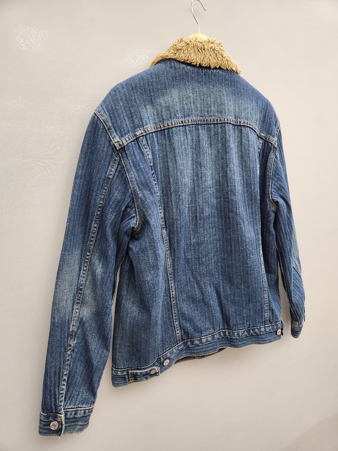 리바이스 쉐르파 안감 퍼 타입쓰리 데님 자켓 청자켓 상품이미지6