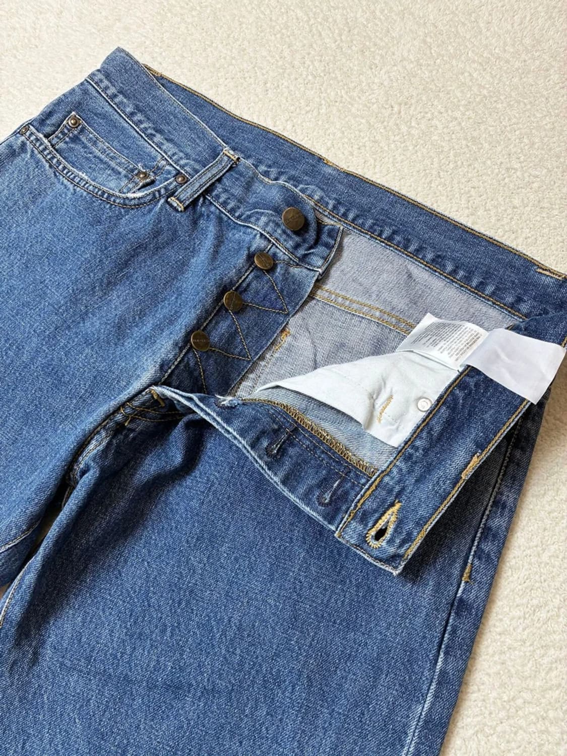 칼하트 WIP Klondike 8.5 oz 스트레이 데님팬츠 PN6636 상품이미지3