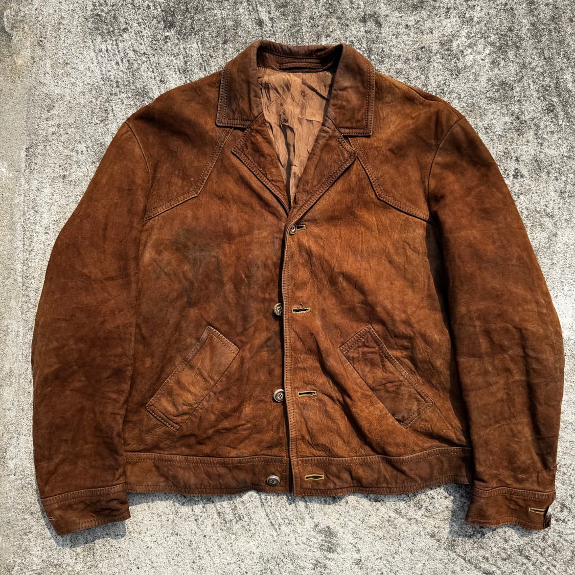 [XL] 빈티지 웨스턴 스웨이드 자켓 상품이미지1