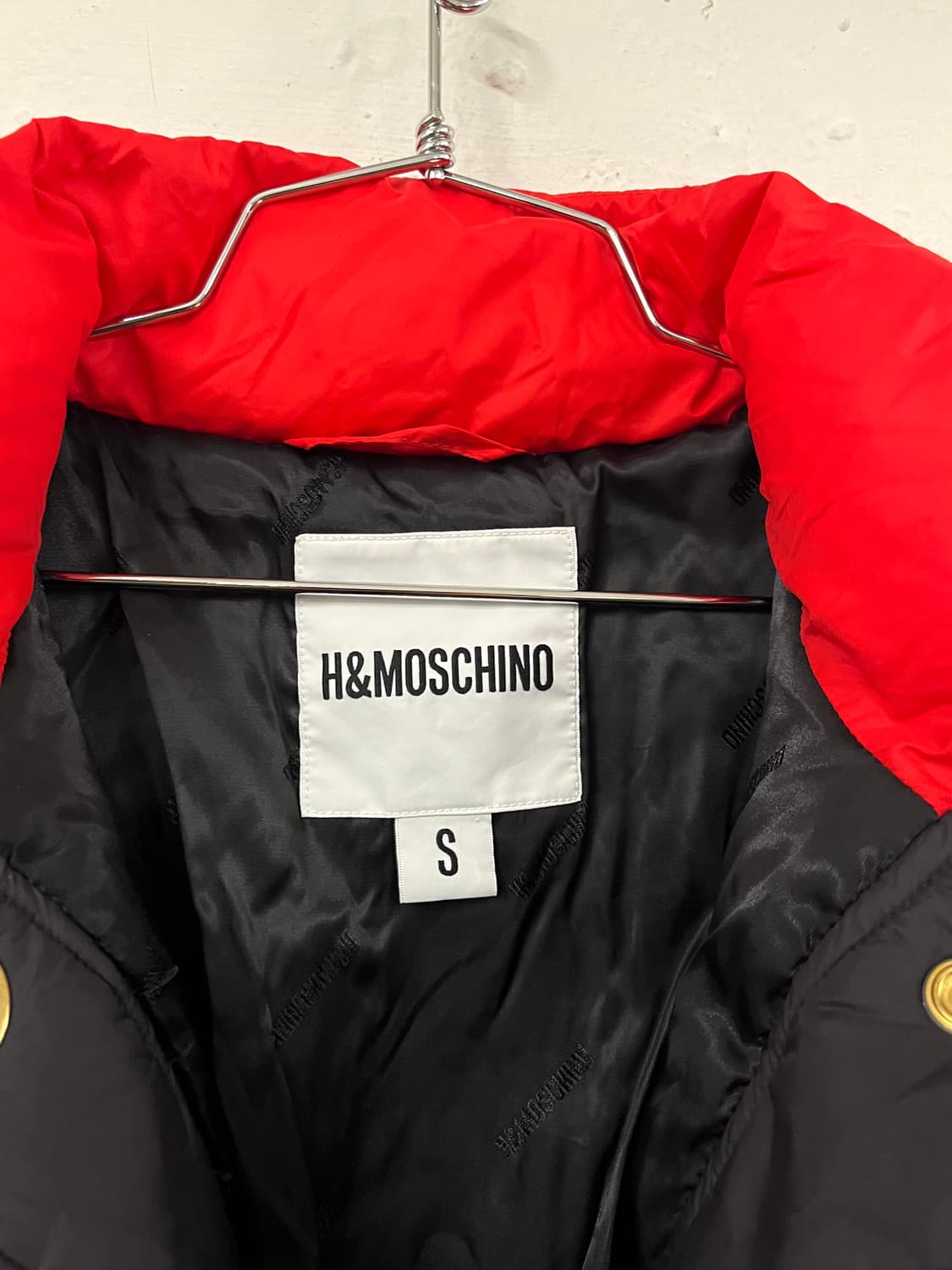 모스키노 H&M 크롭 푸퍼 패딩 상품이미지4