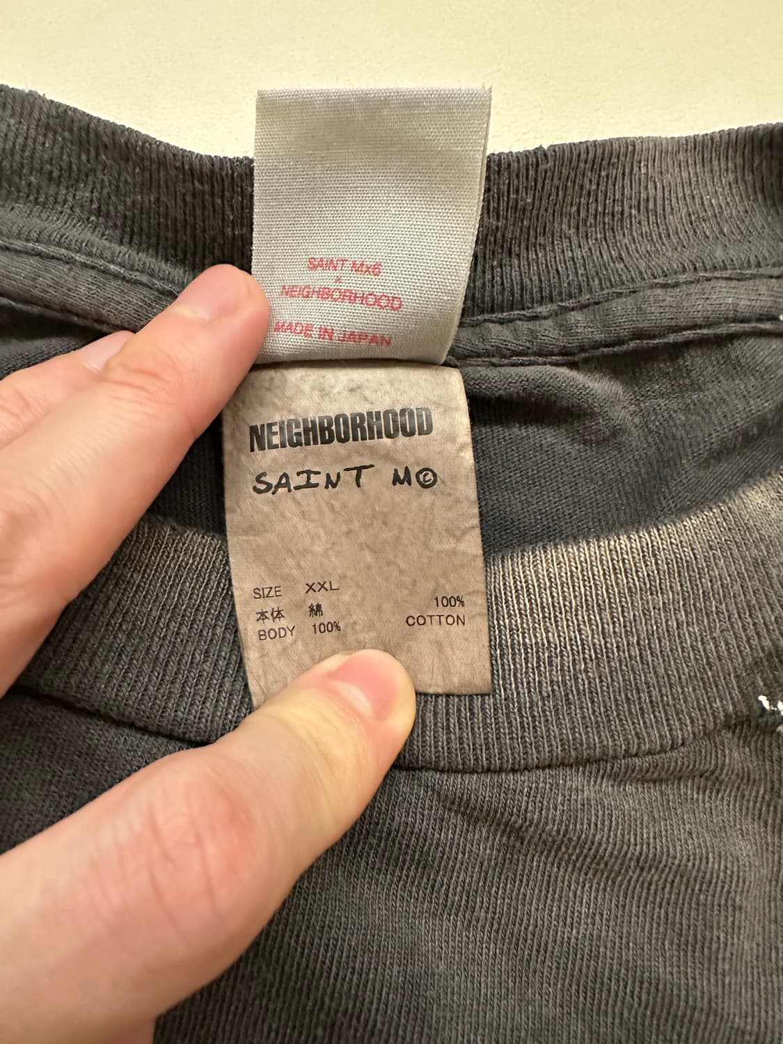 세인트미카엘 네이버후드 티셔츠 2xl 상품이미지4