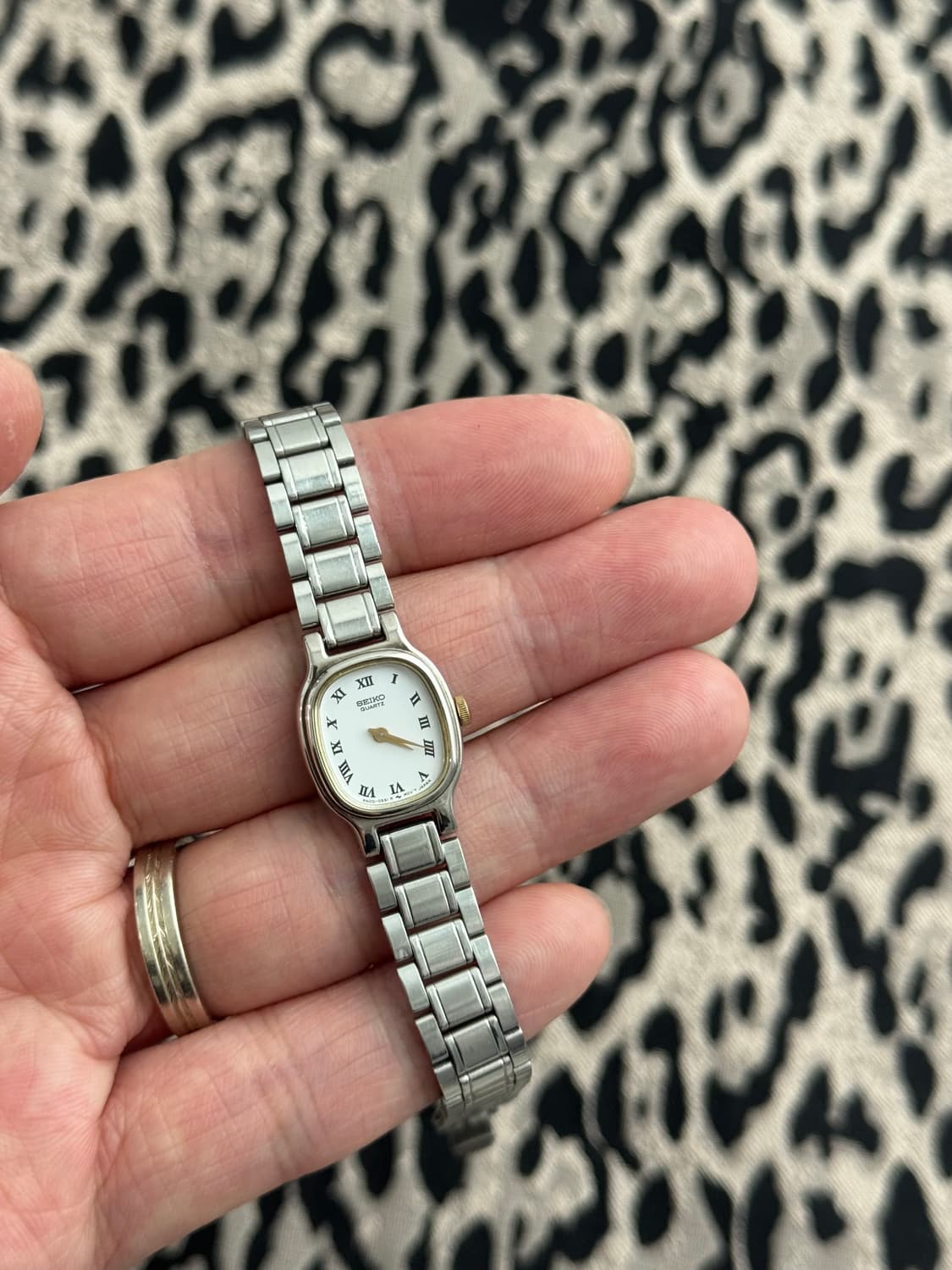 90s 빈티지 세이코 로마인덱스 쿼츠 상품이미지7