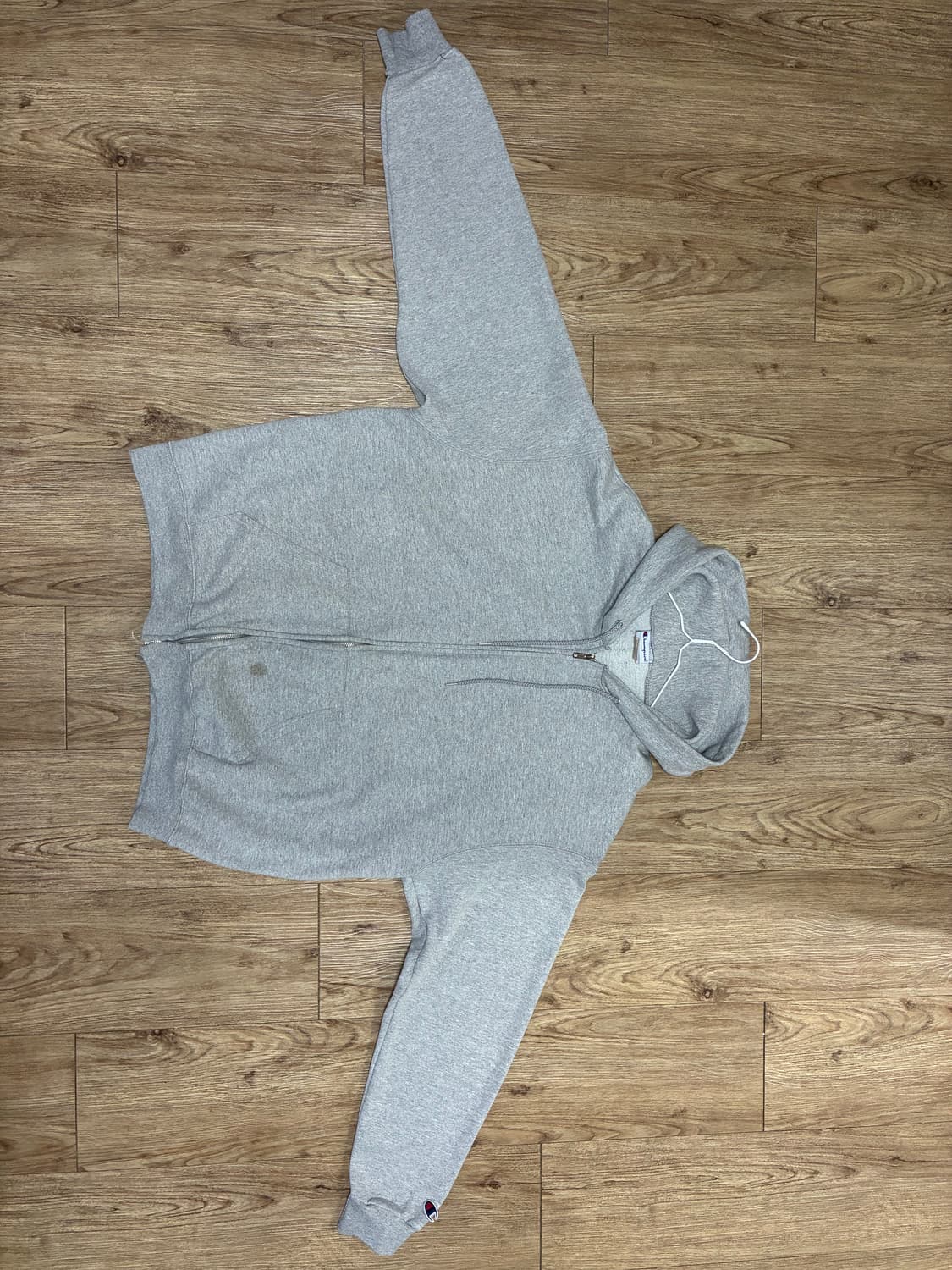 챔피온 후드집업 XL 그레이 상품이미지2