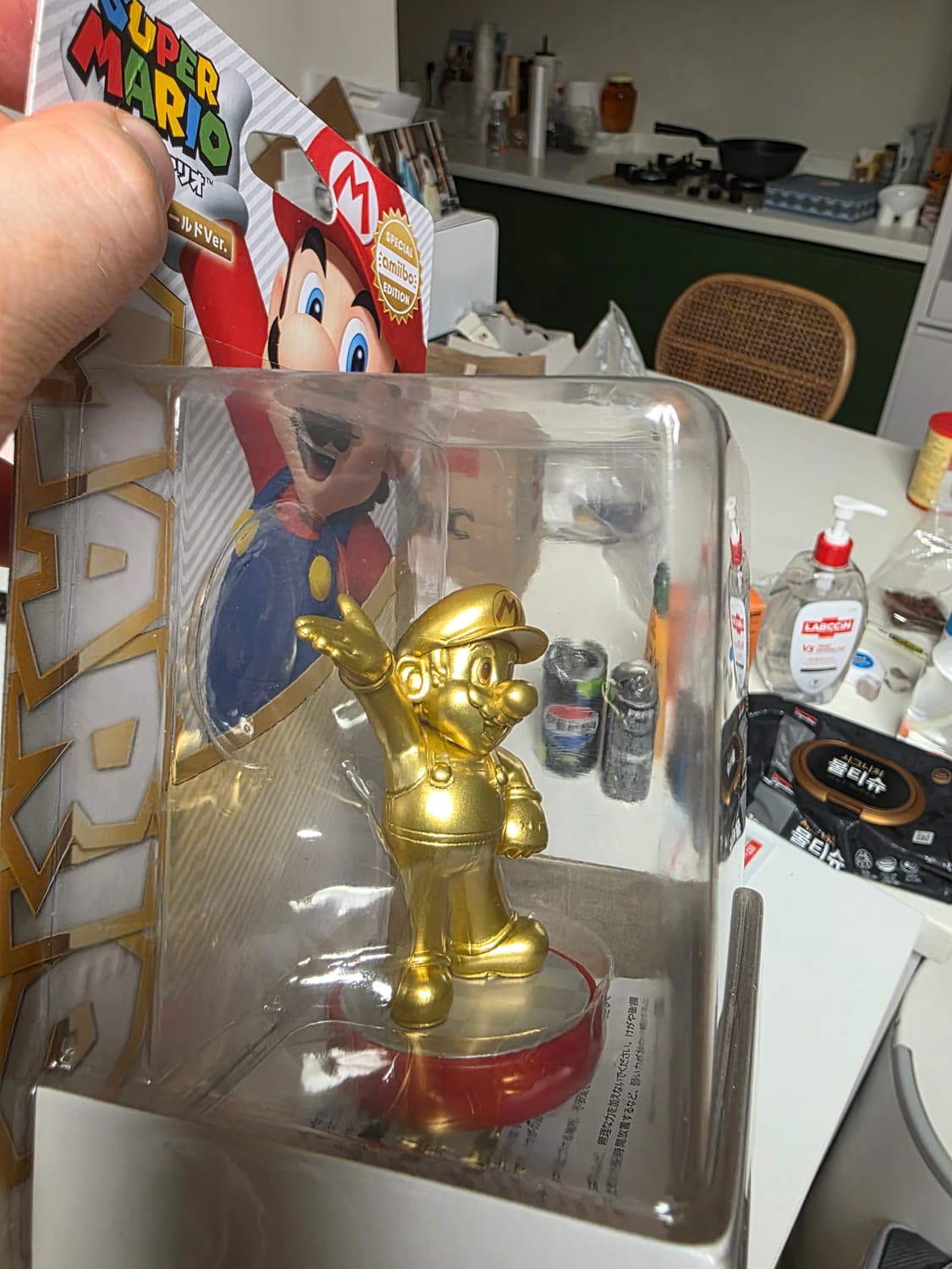 [미개봉]닌텐도 아미보 마리오 골드 피규어 상품이미지6