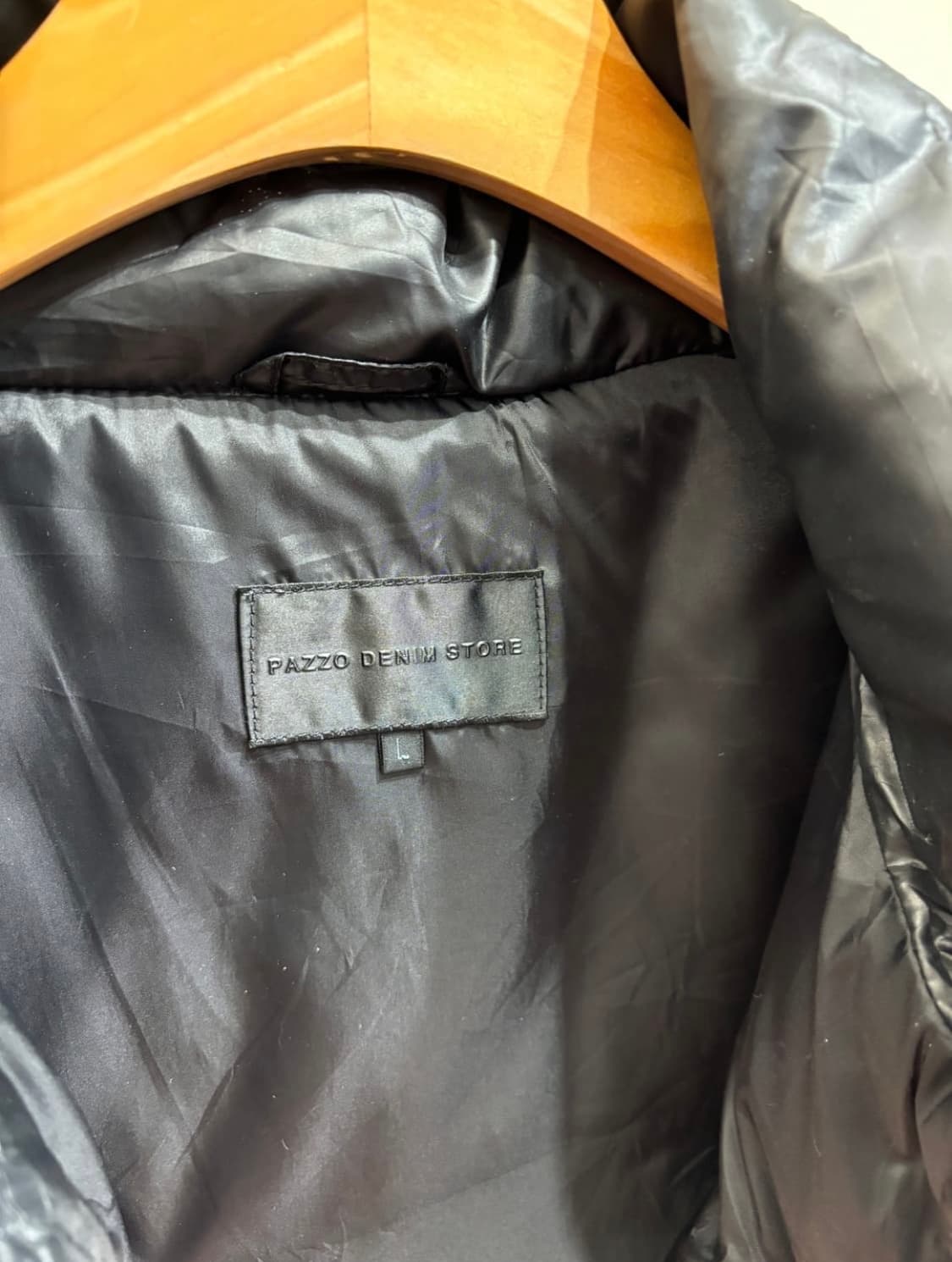 PAZZO DENIM STORE 패딩조끼 상품이미지2