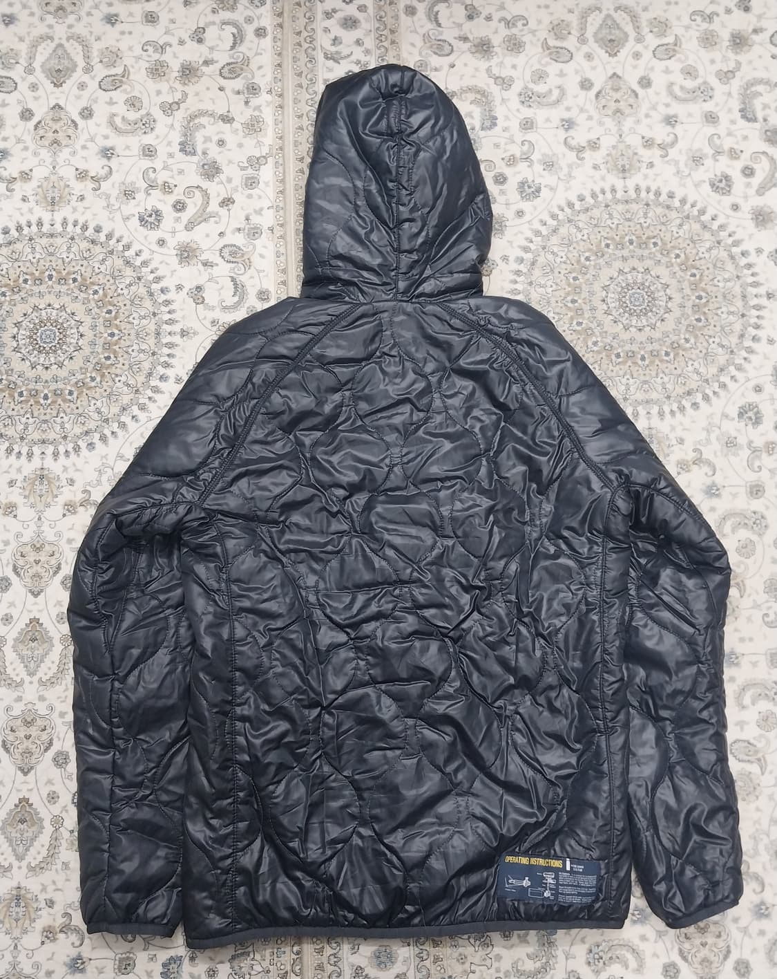 뉴발란스 후드 패딩 90  ( 안쪽 플리스) 상품이미지4