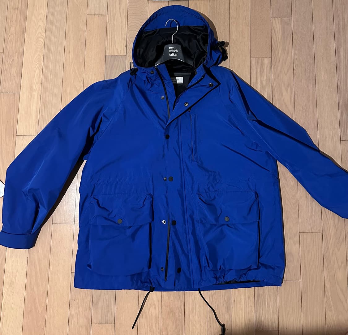 애프터프레이 레저 밀리터리 후디 쉘파카 블루 상품이미지1