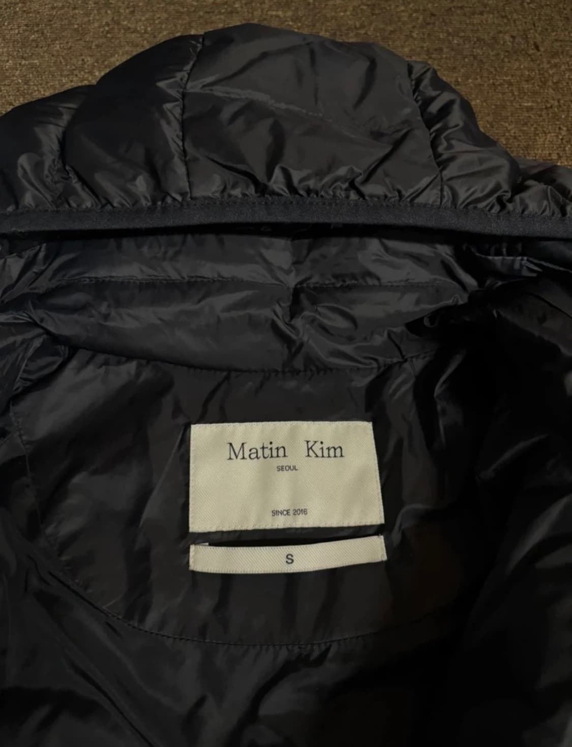 마뗑킴 후드 경량패딩 S 상품이미지3