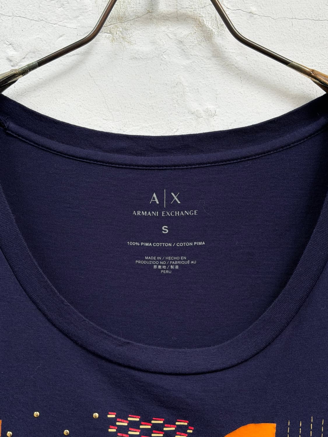 Armani Exchange 아르마니 익스체인지 그래픽 반팔티 S 상품이미지2