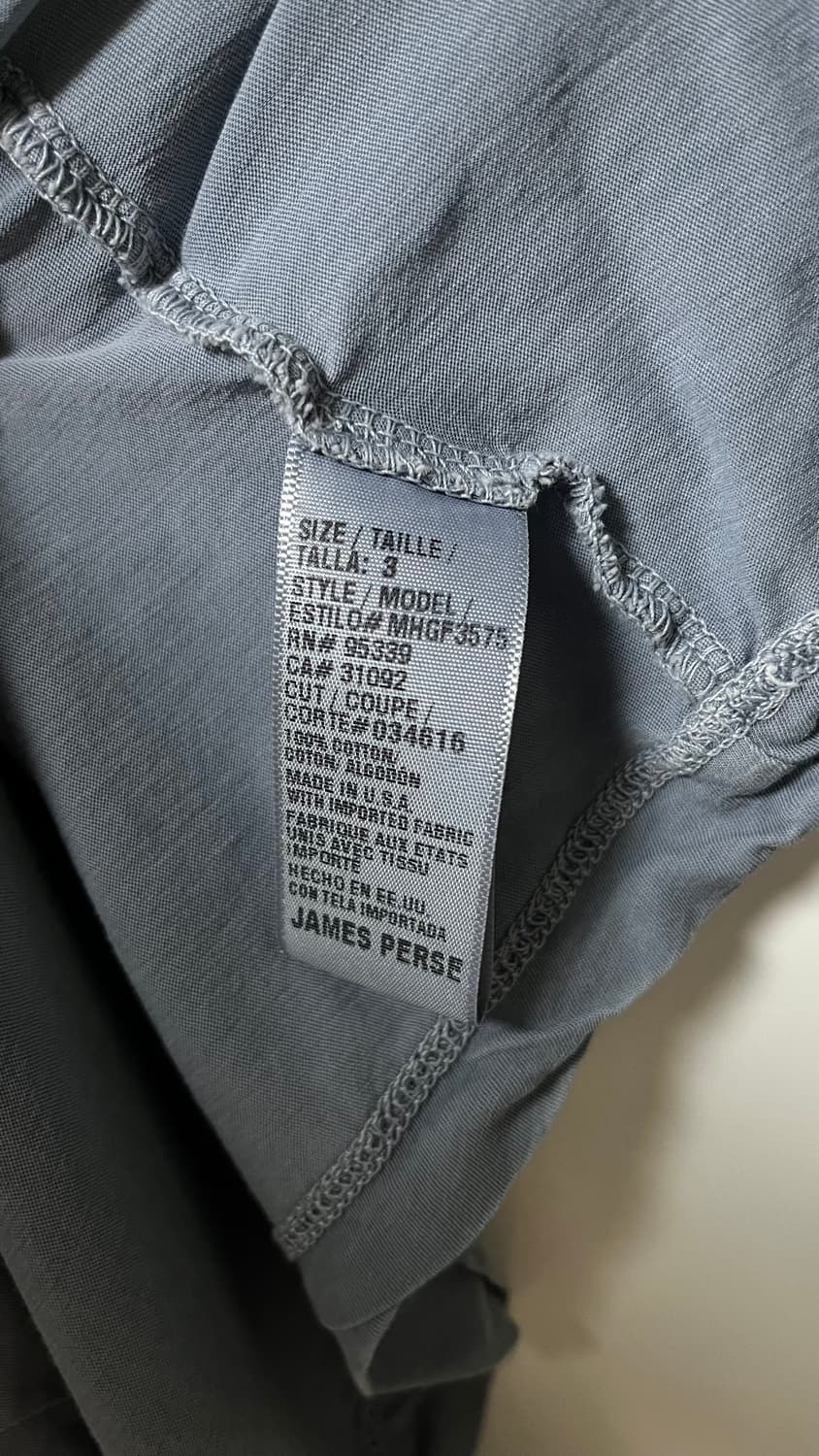 제임스펄스 티셔츠 3사이즈 상품이미지5