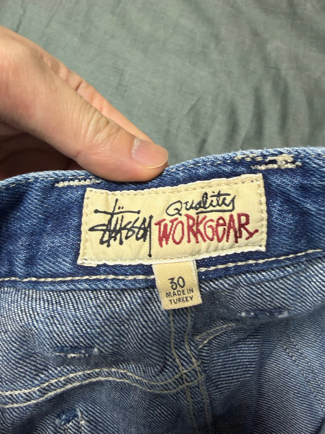 스투시 더블니 30사이즈 상품이미지3