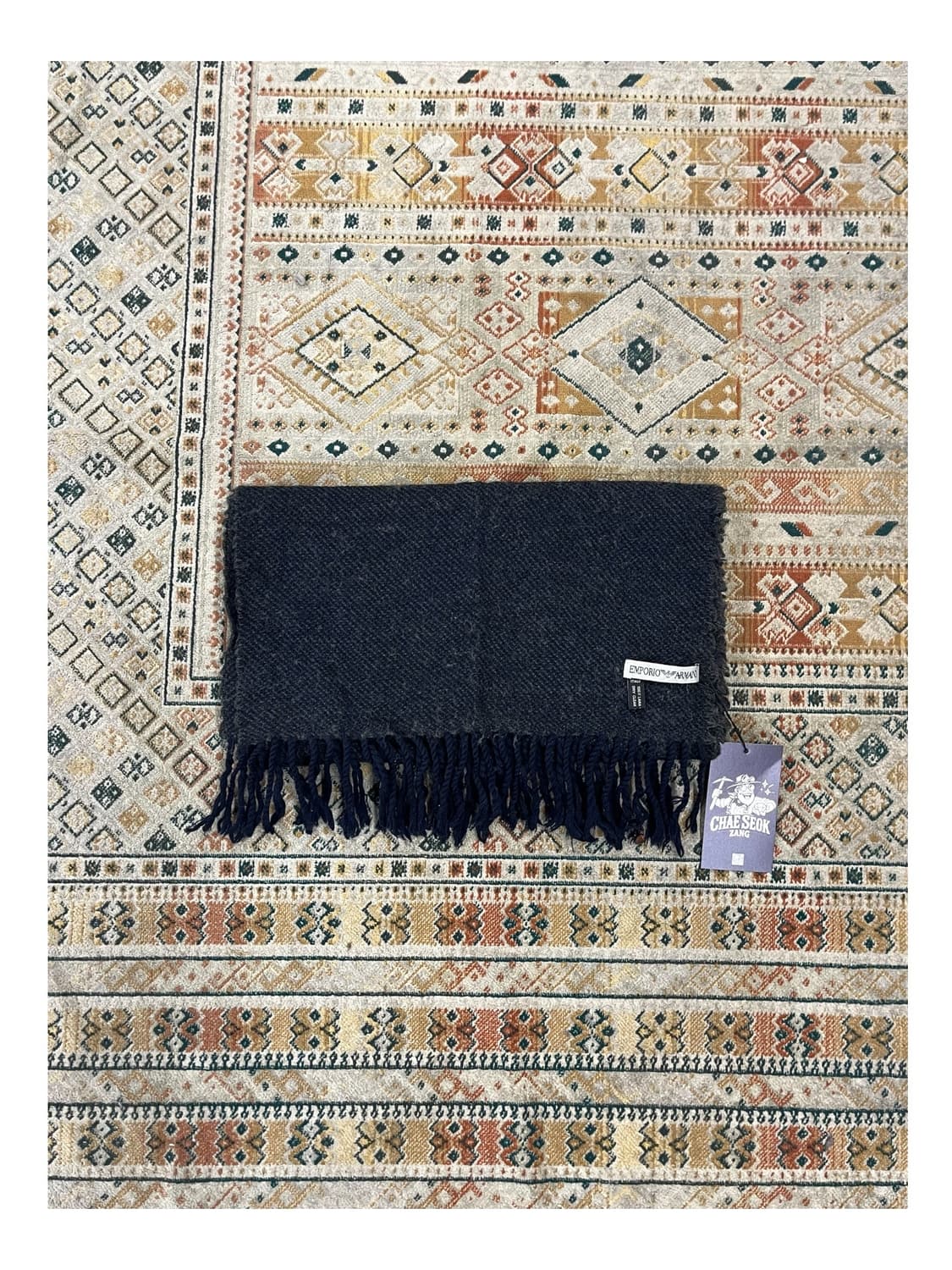 엠포리오 아르마니 머플러 네이비 #csz3076 상품이미지1