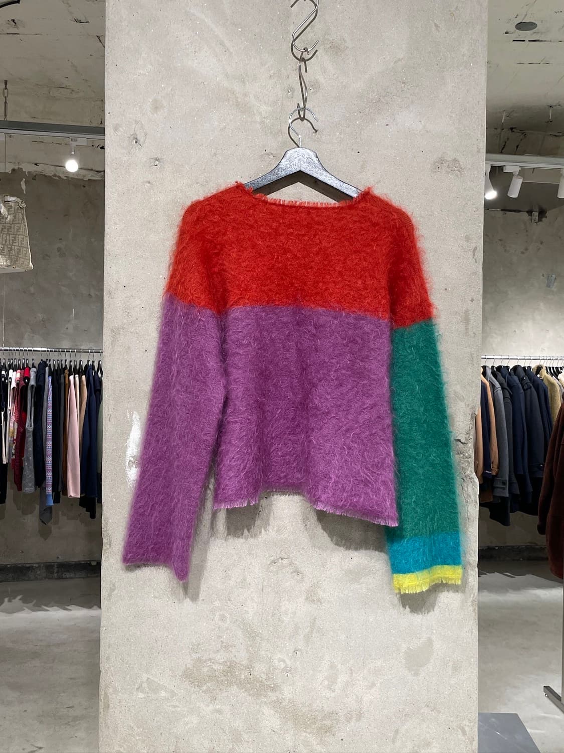 포츠 1961 믹스 블럭 모헤어 니트 상품이미지6