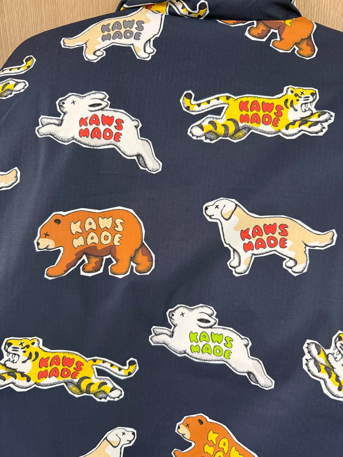 (2XL)휴먼메이드 카우스 리버시블 패딩 상품이미지5