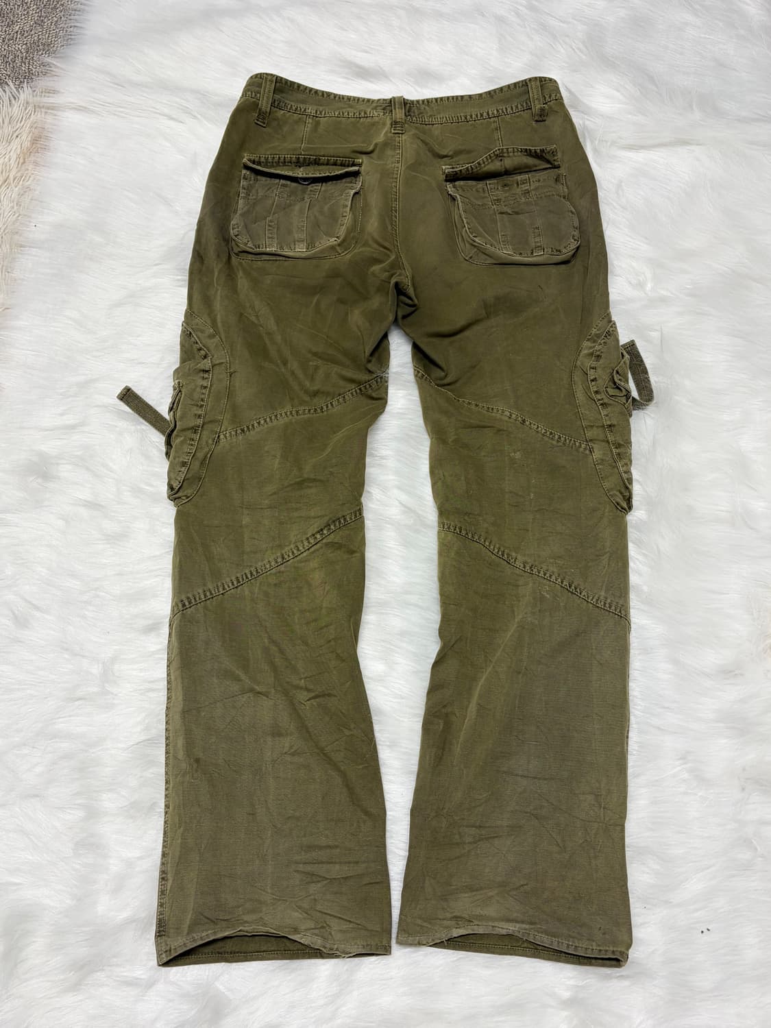 밀리터리 오네갸루 호피 카고바지 00s 코디세트 상품이미지9