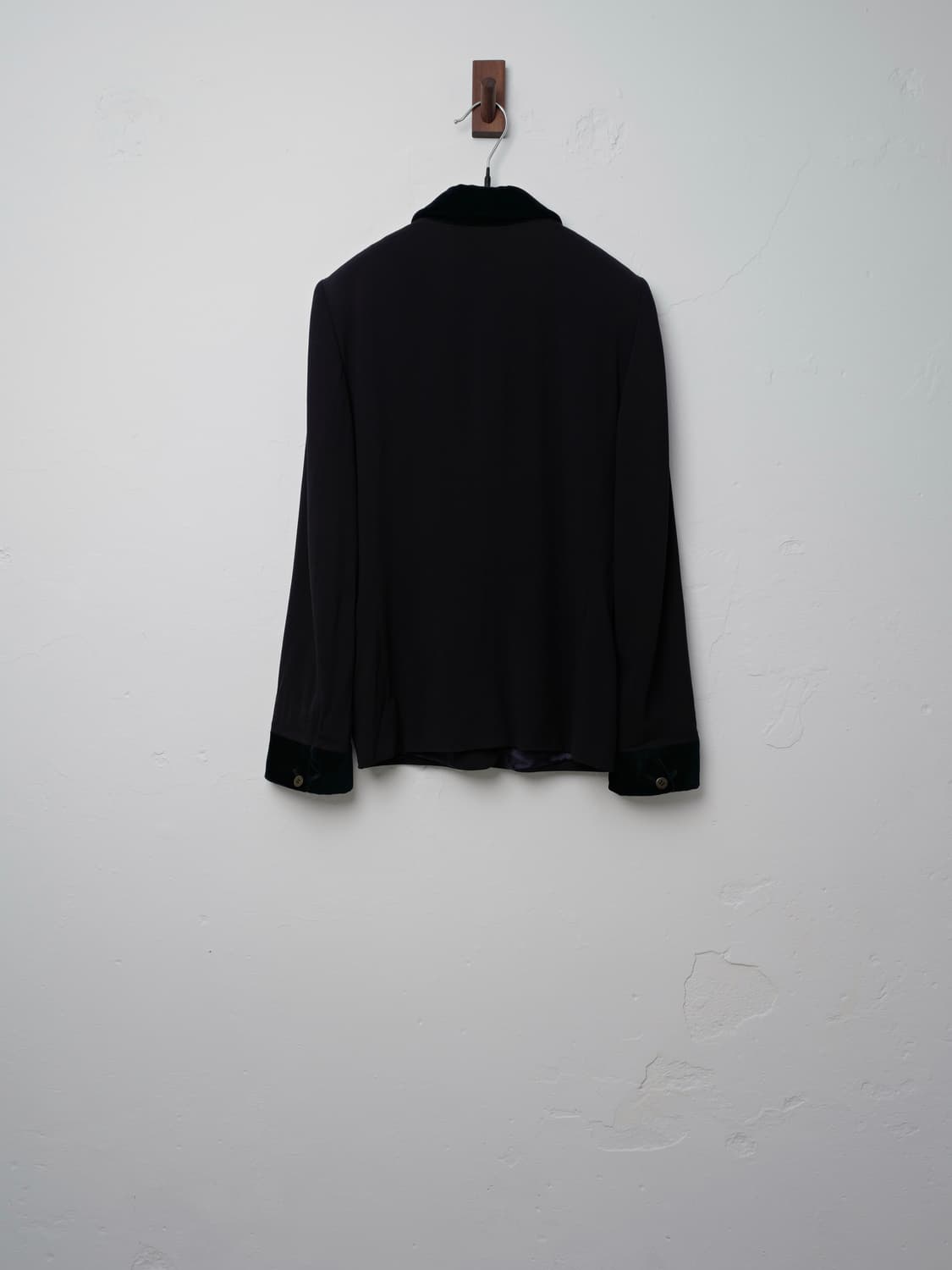 조르지오 아르마니 벨벳 카라 싱글 자켓 상품이미지2