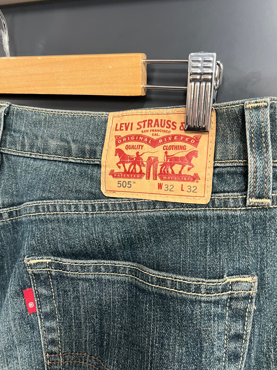 Levis 리바이스 505 레귤러 스트레이트 데님 팬츠 상품이미지3