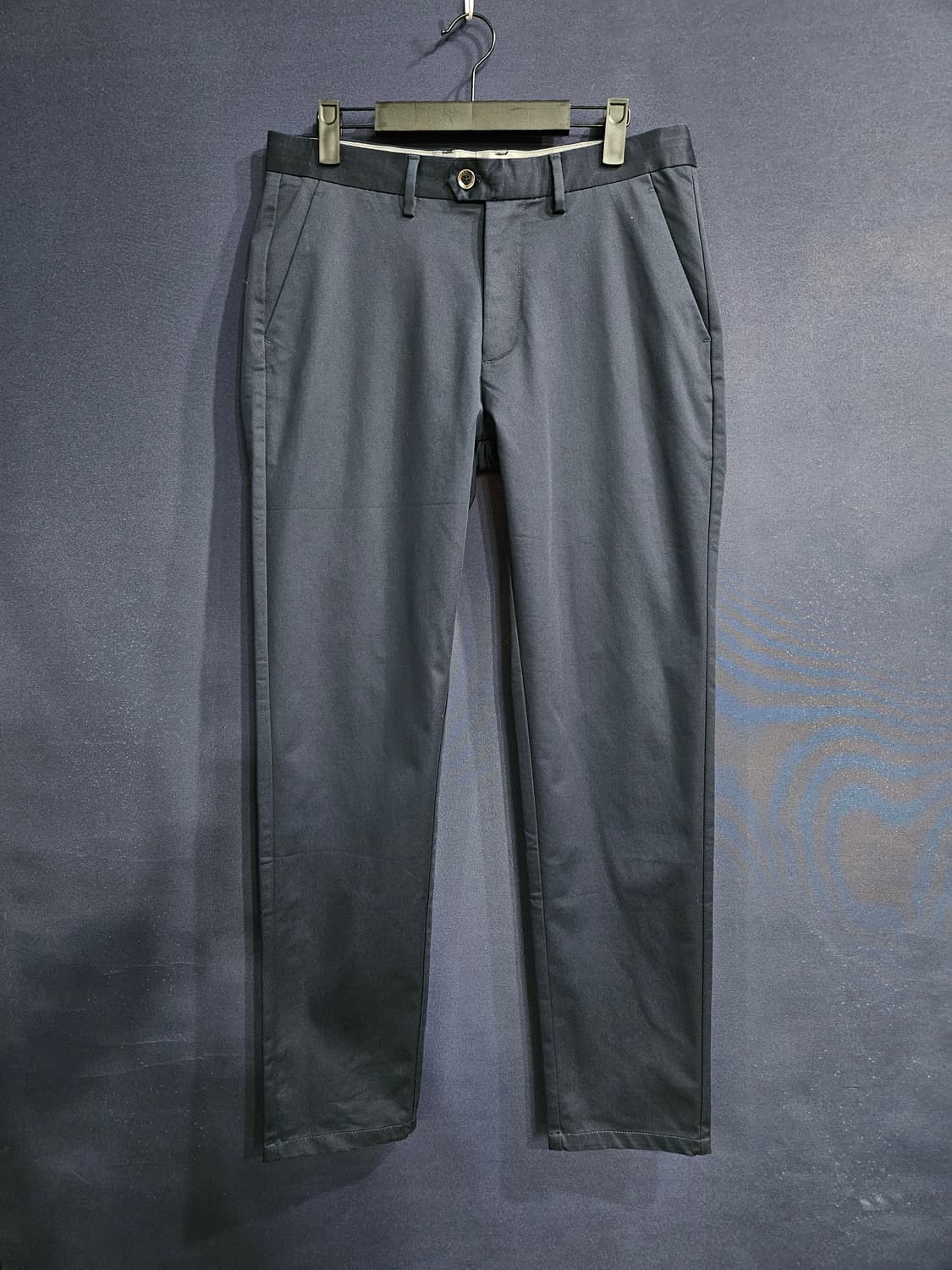 헤지스 네이비 남성 허리 32 면바지  상품이미지1