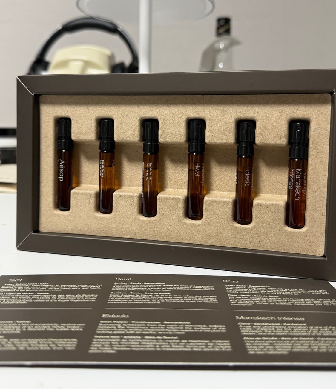 이솝 디스커버리 향수 바이알 6종 상품이미지1