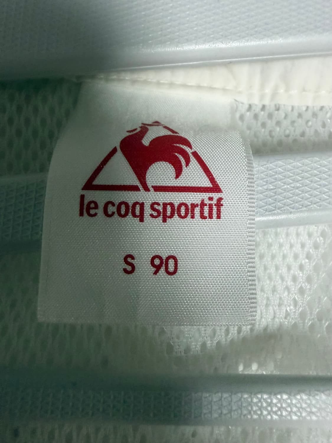 Le Coq Sportif 화이트 윈드브레이커 90 상품이미지3