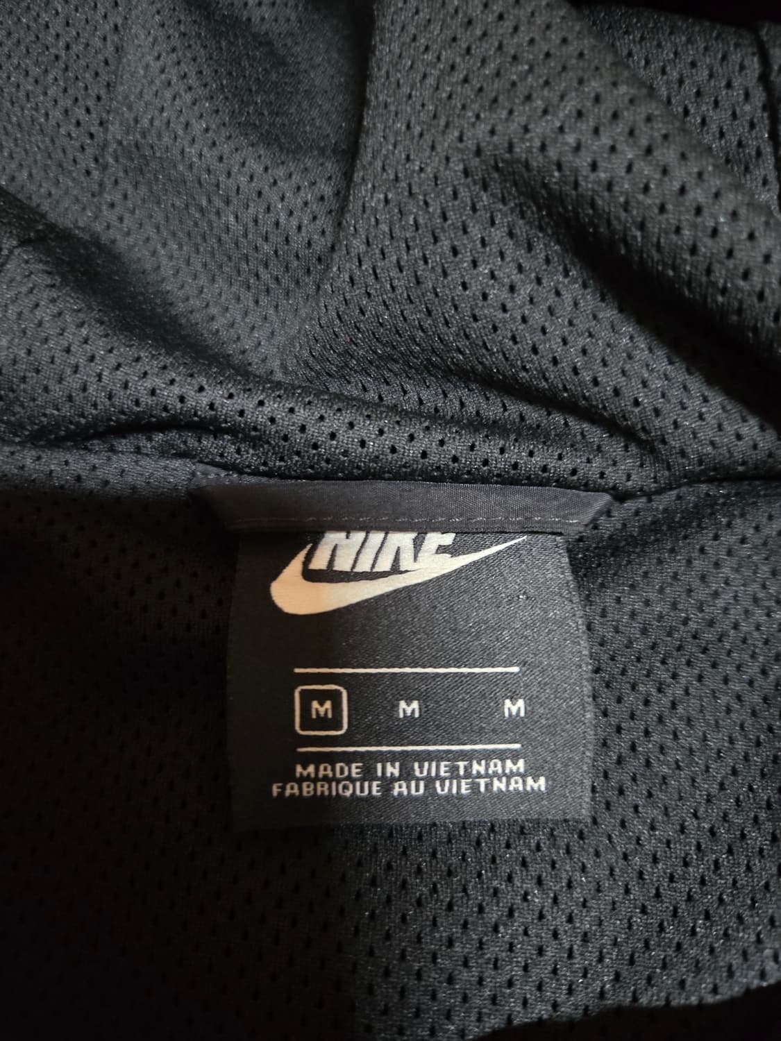 나이키 에센셜 우븐 블랙 아노락 점퍼 상품이미지8