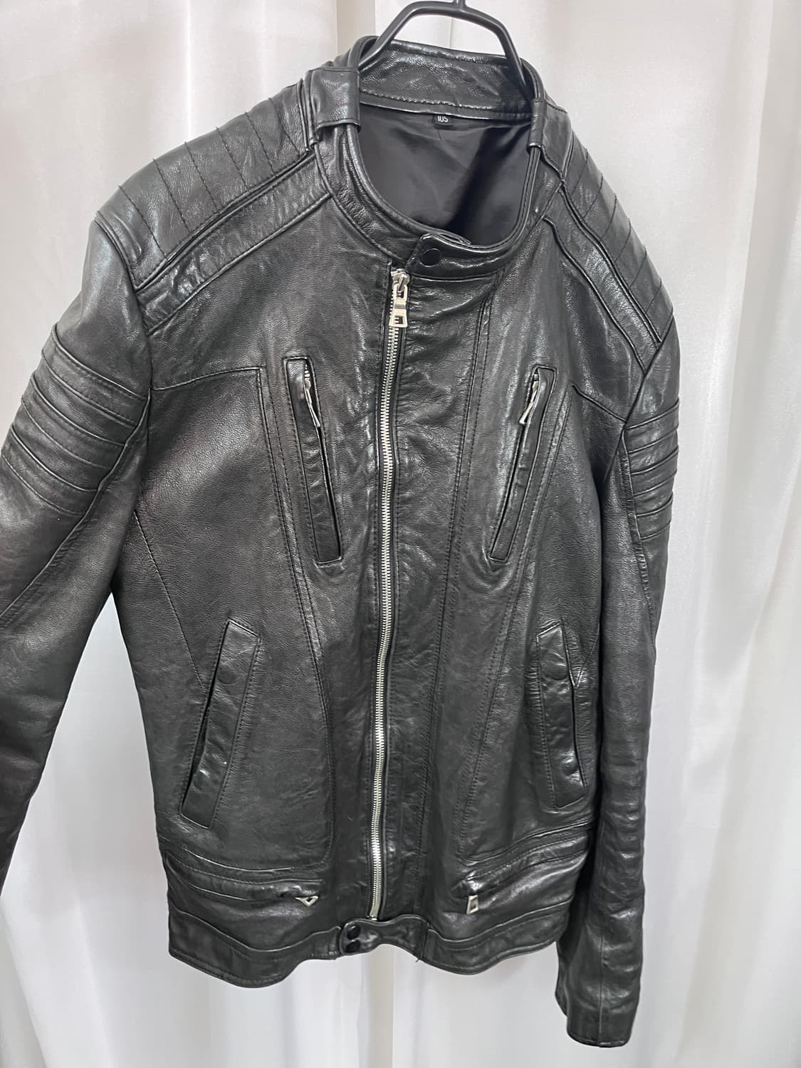 vintage lamb skin leather jacket  상품이미지2