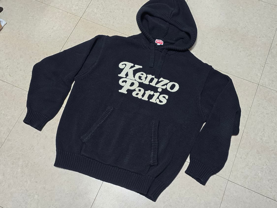 겐조 x 베르디 니트 후드 XL 상품이미지1