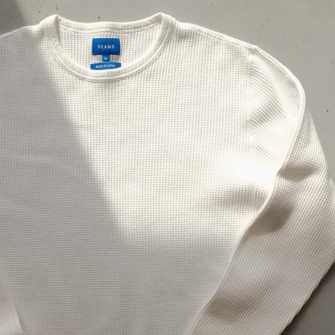 Made In JAPAN Beams Waffle Long Sleeve 상품이미지2