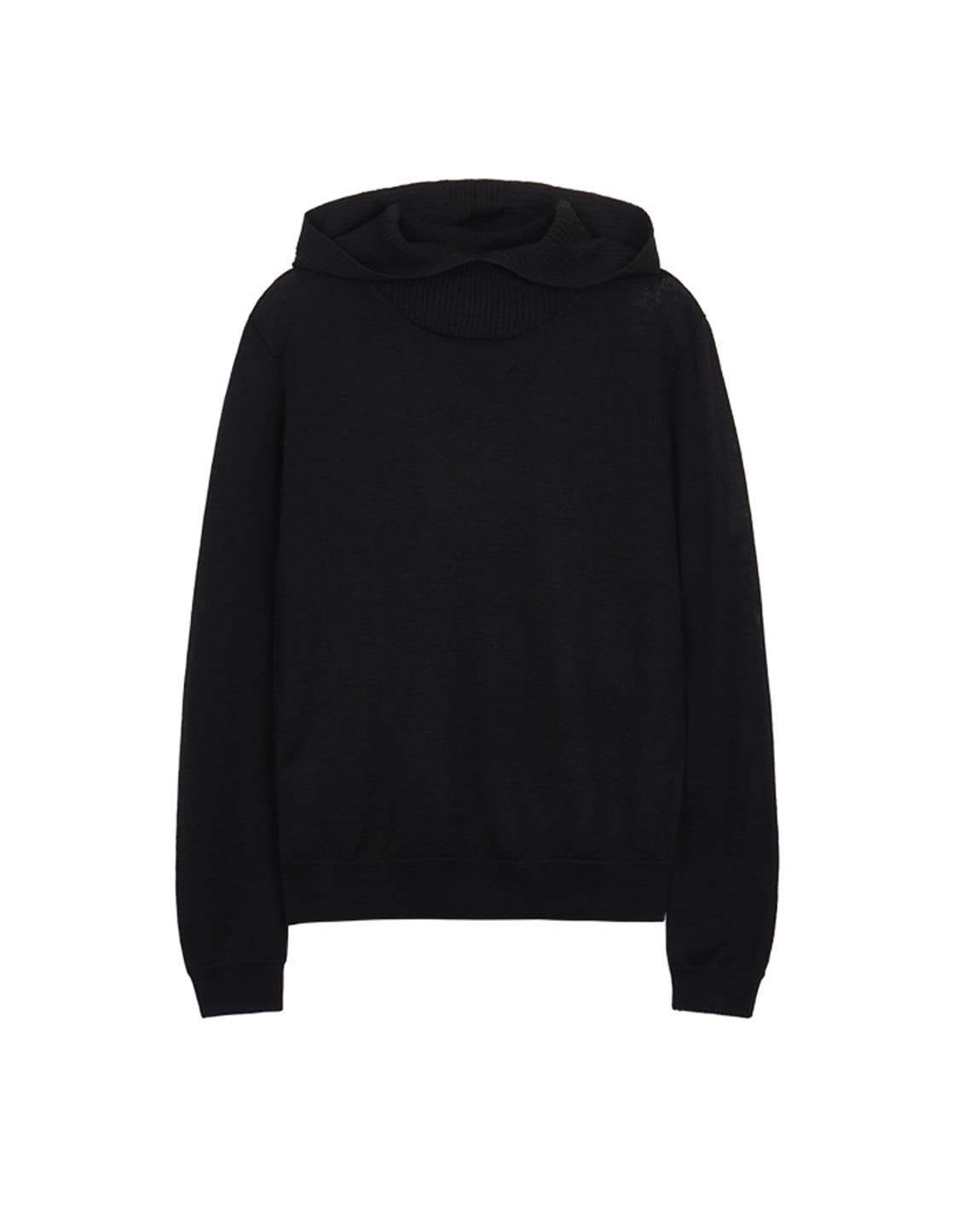 코스모스 립 후디 니트 블랙 M 상품이미지1