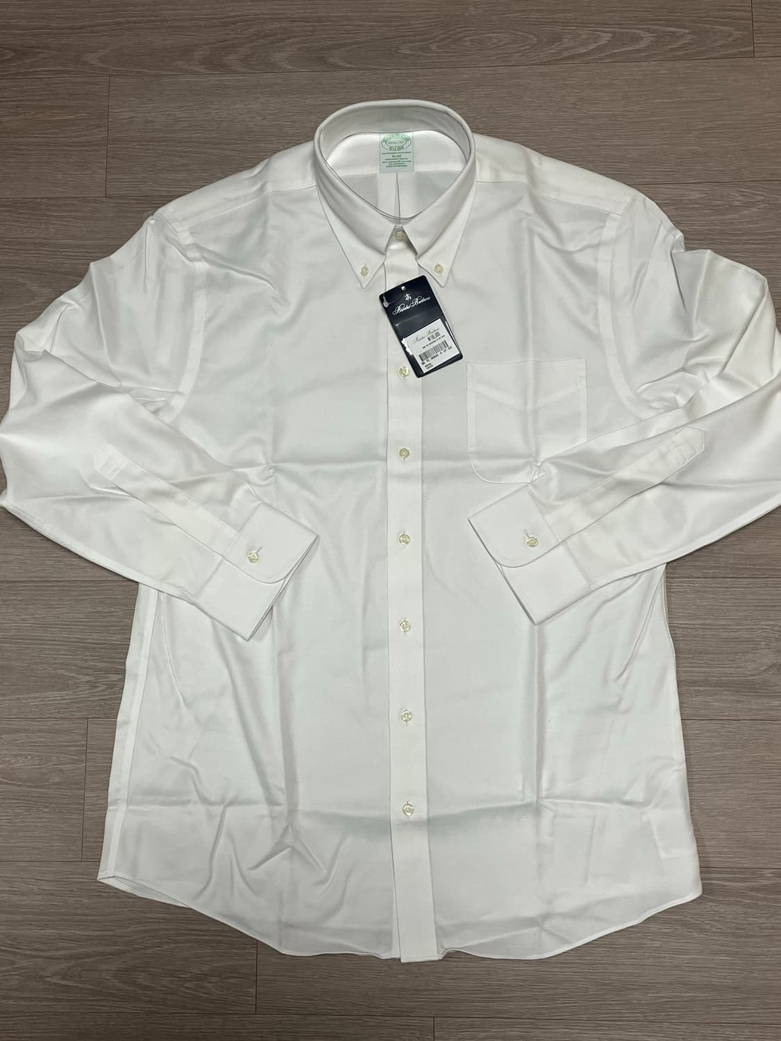 (백화점판, 새상품) 브룩스브라더스 논아이론 화이트 셔츠 상품이미지2