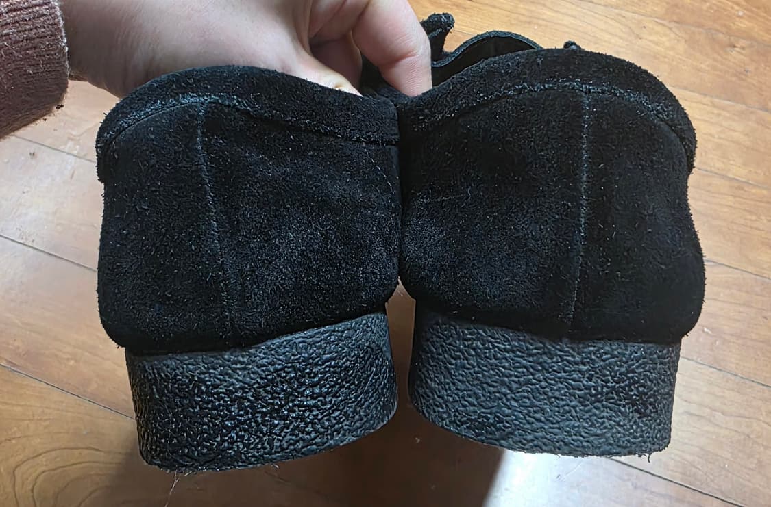 GU 왈라비 모카신 블랙 260 상품이미지7