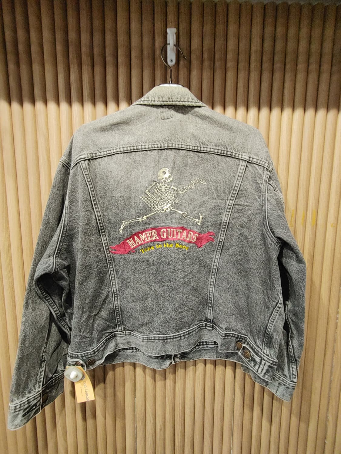 무배) Lee리 자수 그레이 워싱 청자켓 - XL 상품이미지5