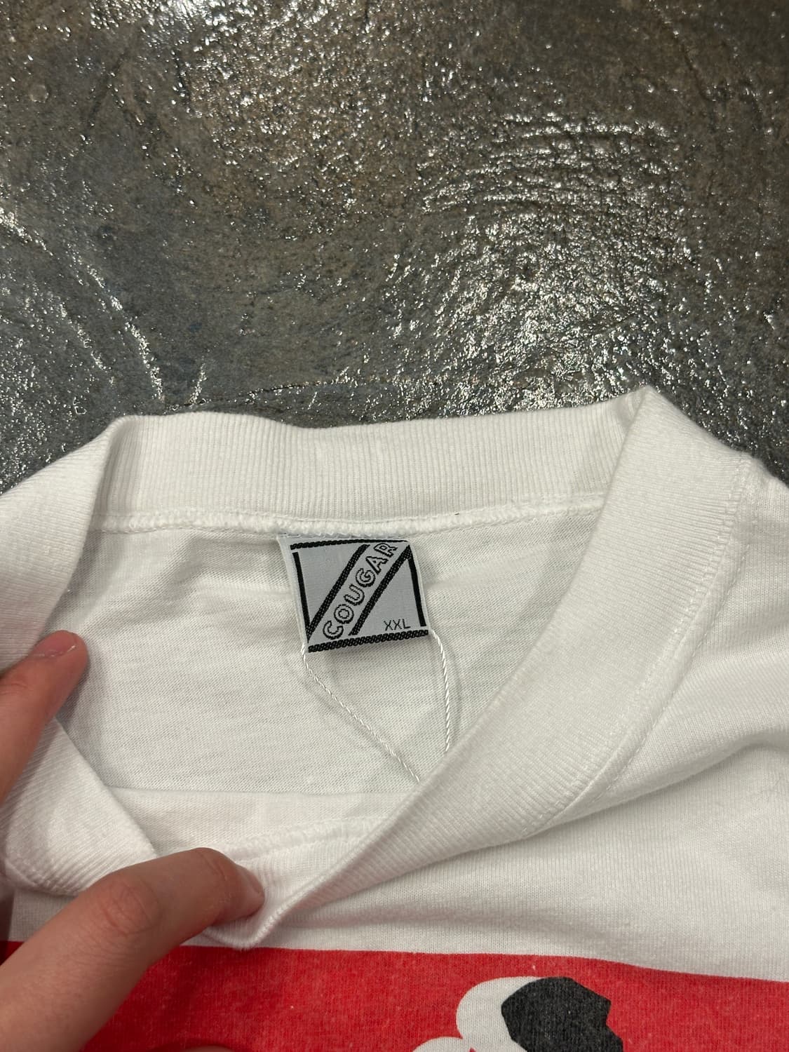 90s 페낭 브릿지 러닝맨 그래픽 반팔티 XXL 상품이미지4