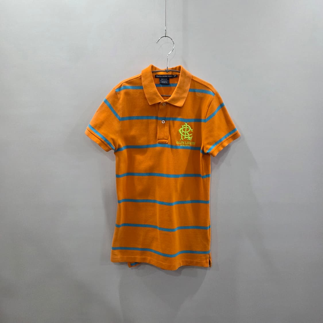 폴로랄프로렌 스포츠 우먼 피케 스트라이프 카라티 S 상품이미지1