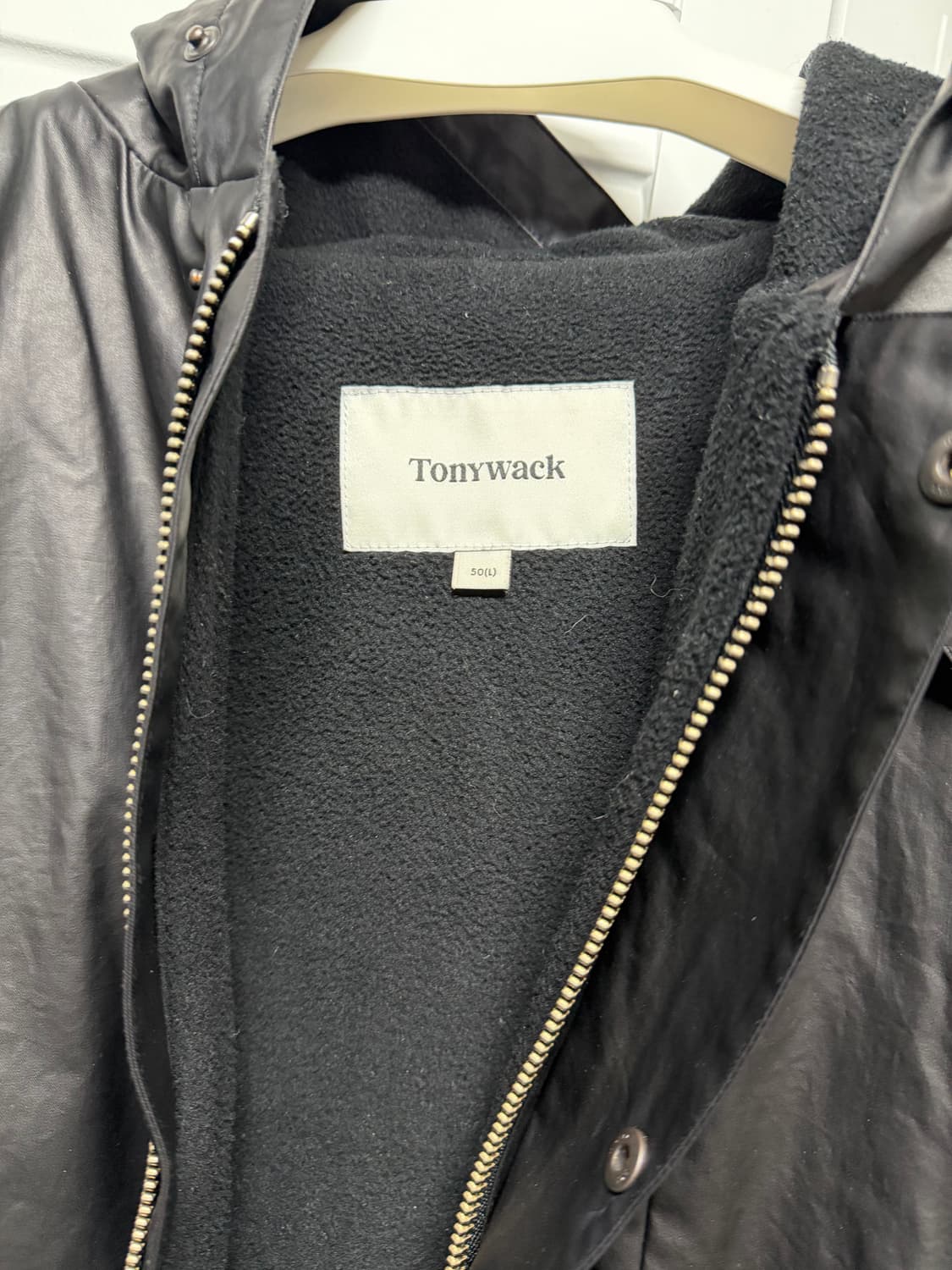 토니웩 오일 코티드 후드 파카 상품이미지5